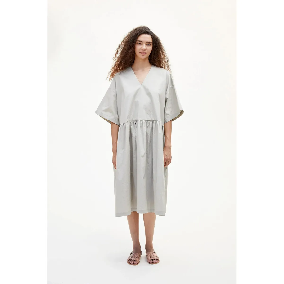 V-Neck Dress Stone Noble Grace