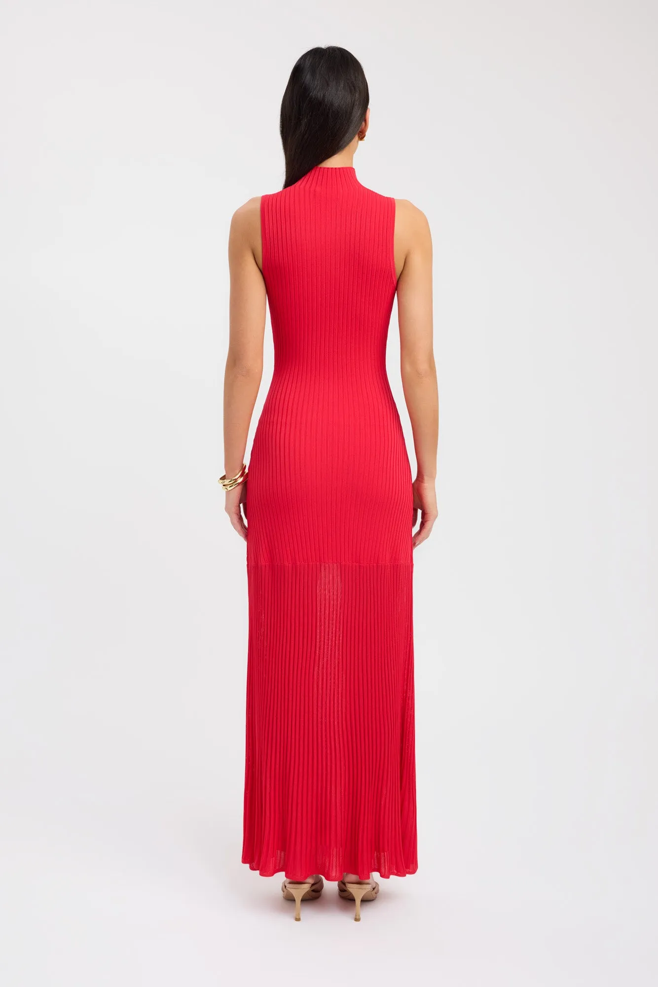 Manhattan Maxi Dress MeshVentilation Sharp Edge