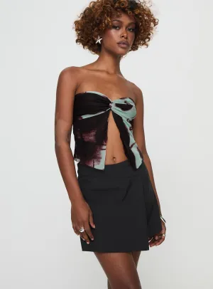 Castio Skort Black Soft Finish Minimal Look