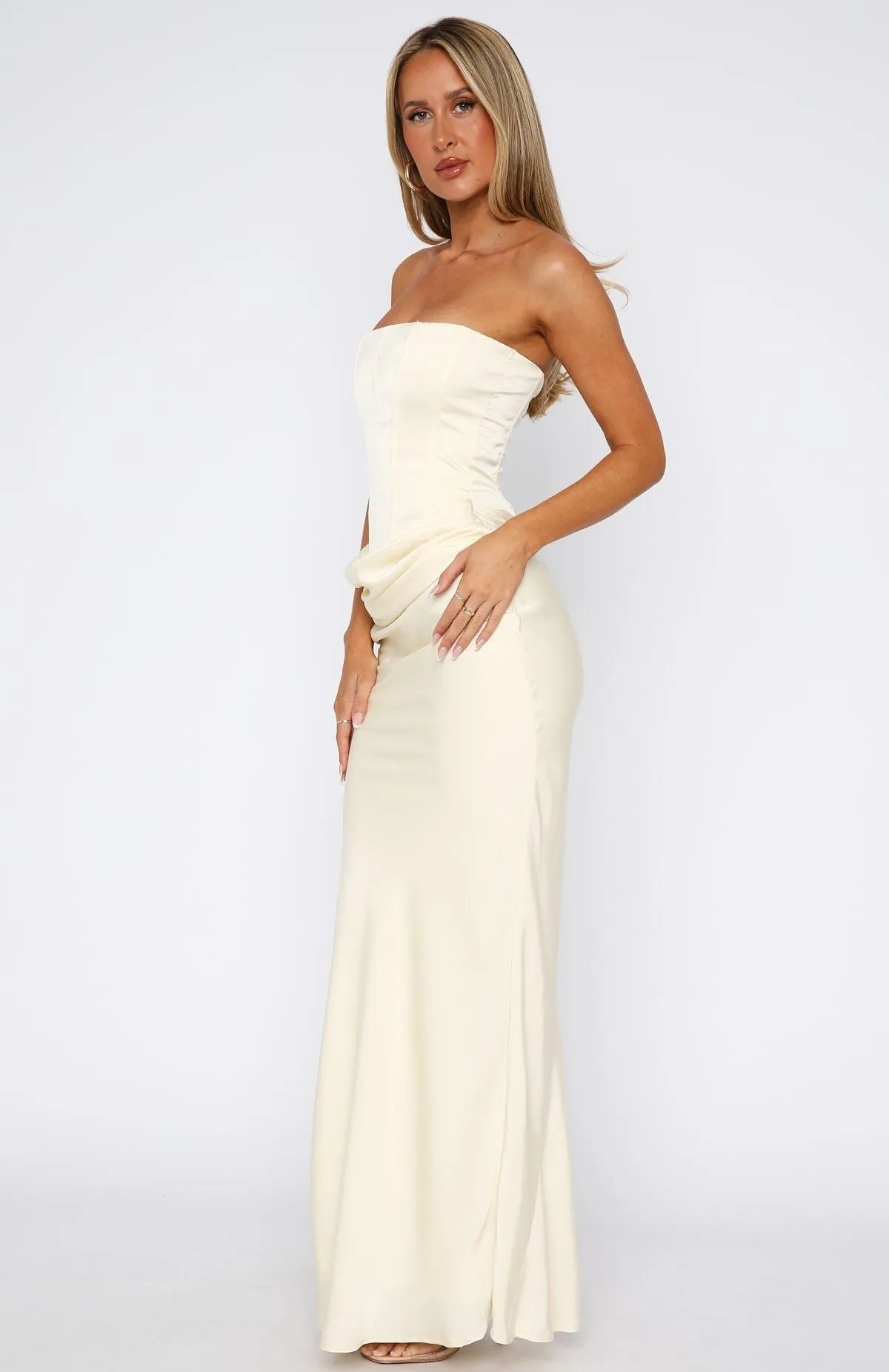 Swim Easy Romance Air Love This Feeling Maxi Dress Butter