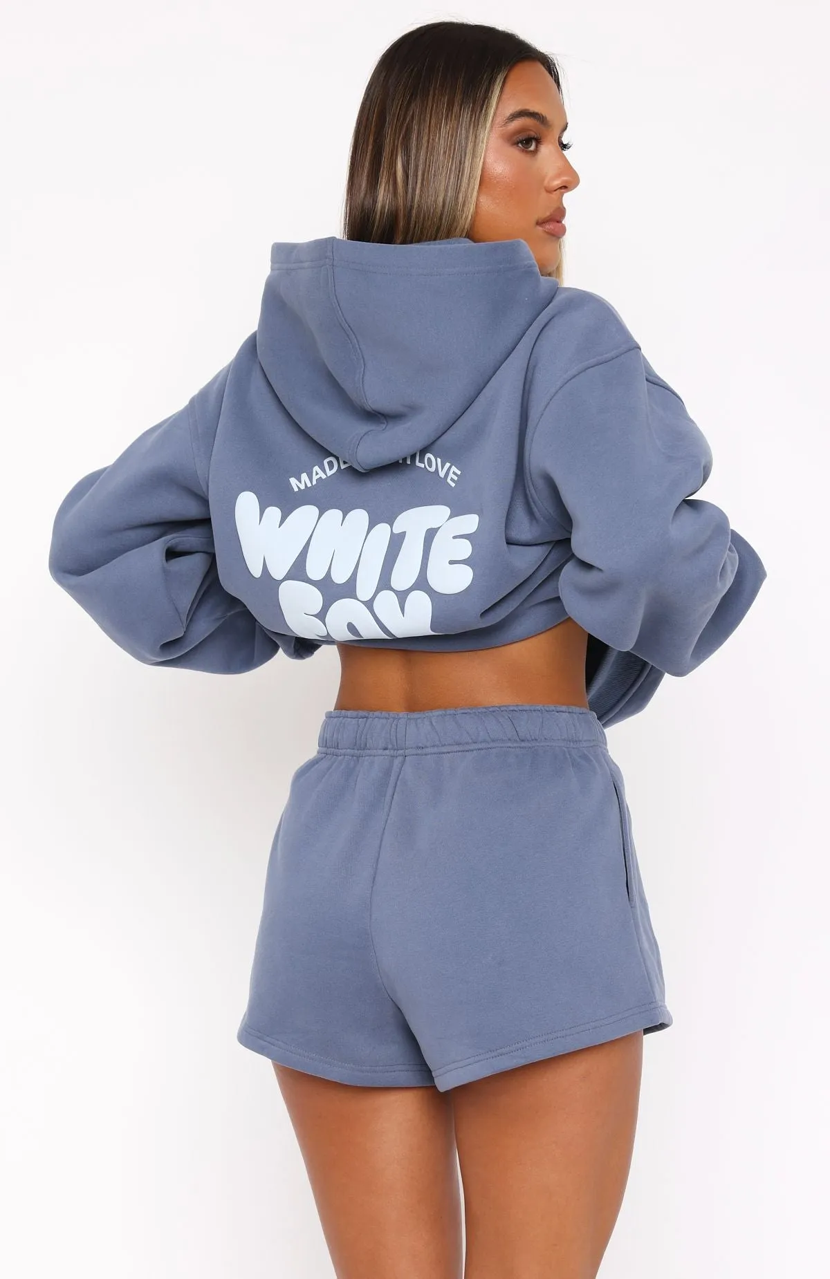laid-back style rooftop party look With Love For You Lounge Shorts Ocean