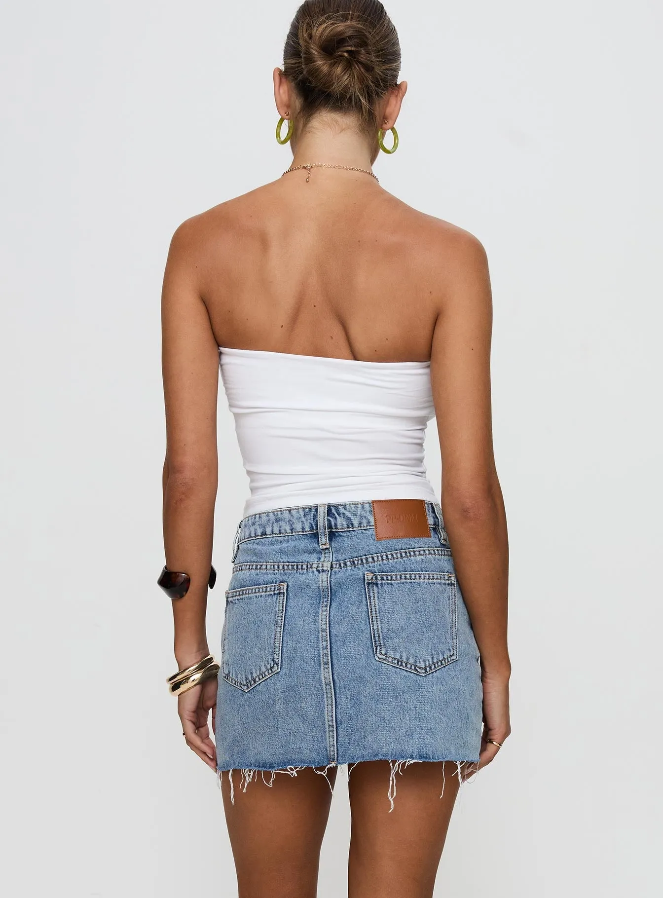 Waverlie Mini Skirt Denim All Occasion