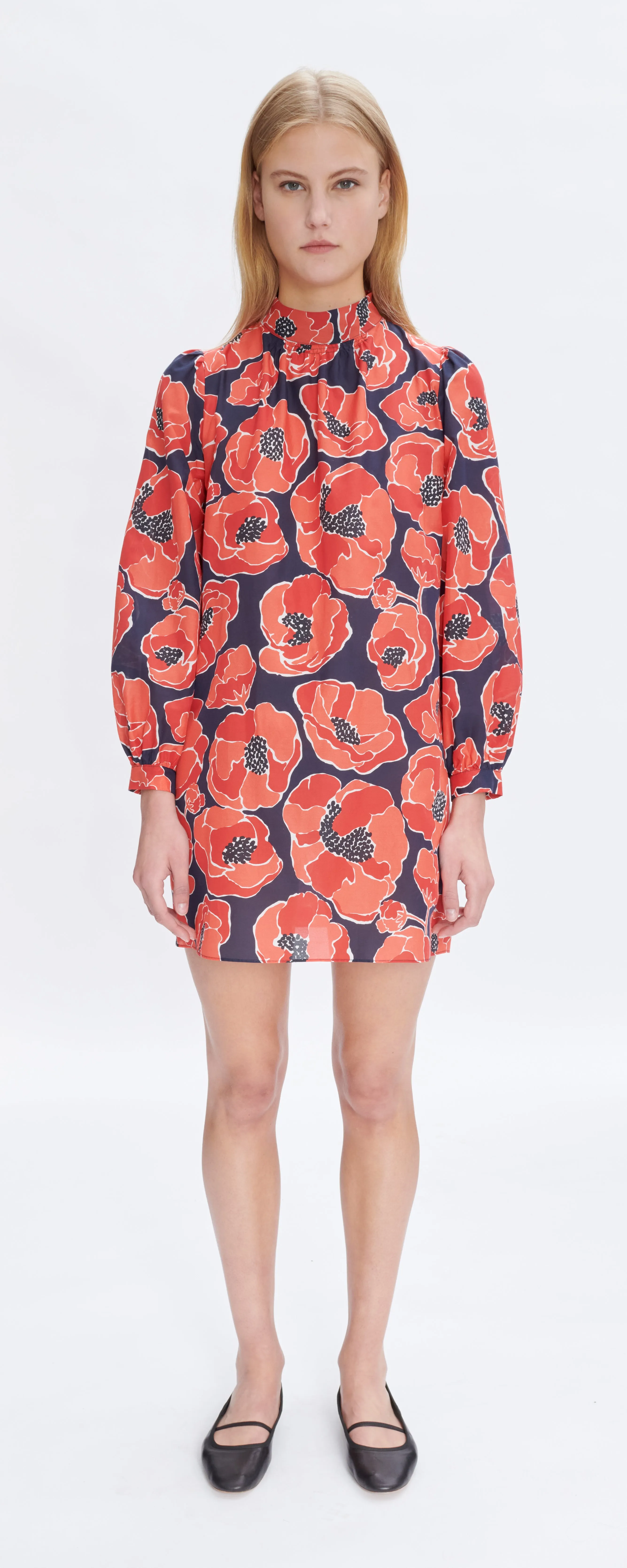 Stretchable Waistband Corail Dalia Dress