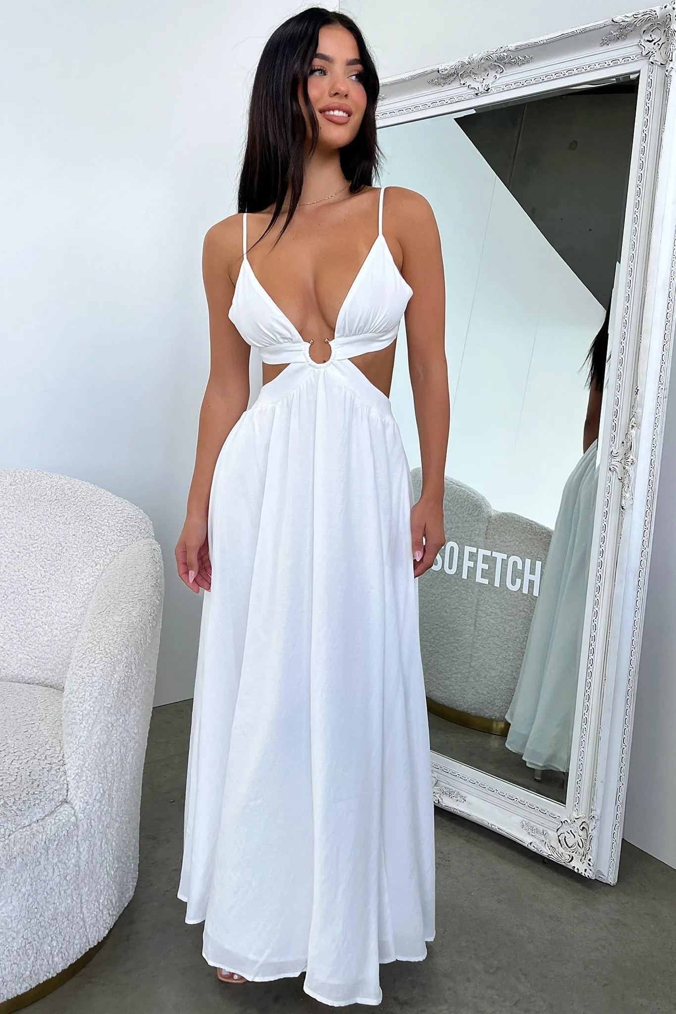 Early Light Kritika Maxi Dress - White