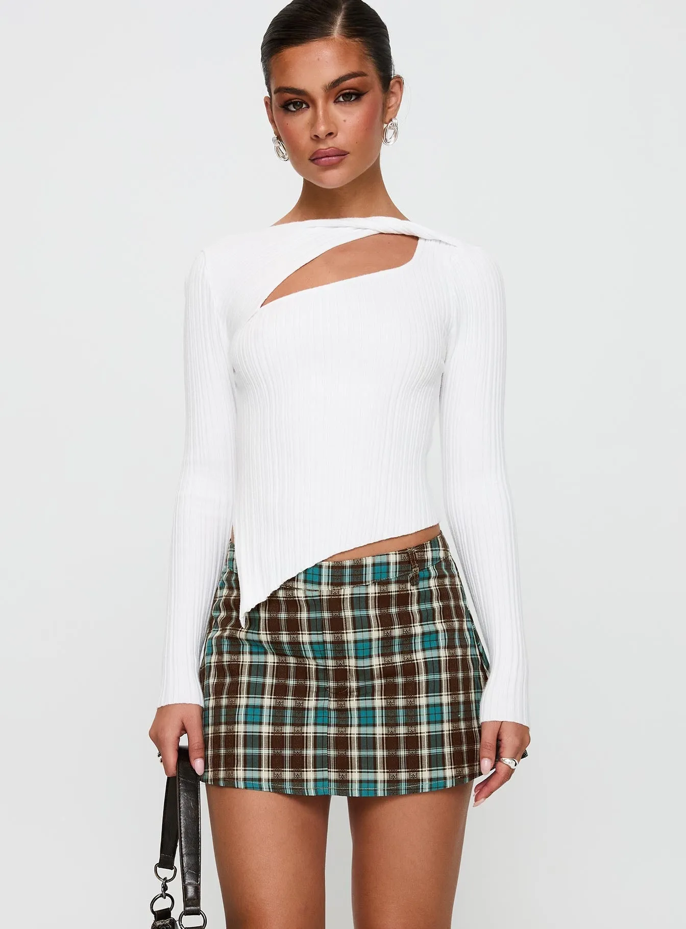 Cannon Skort Blue Multi Everyday Line Foil Print
