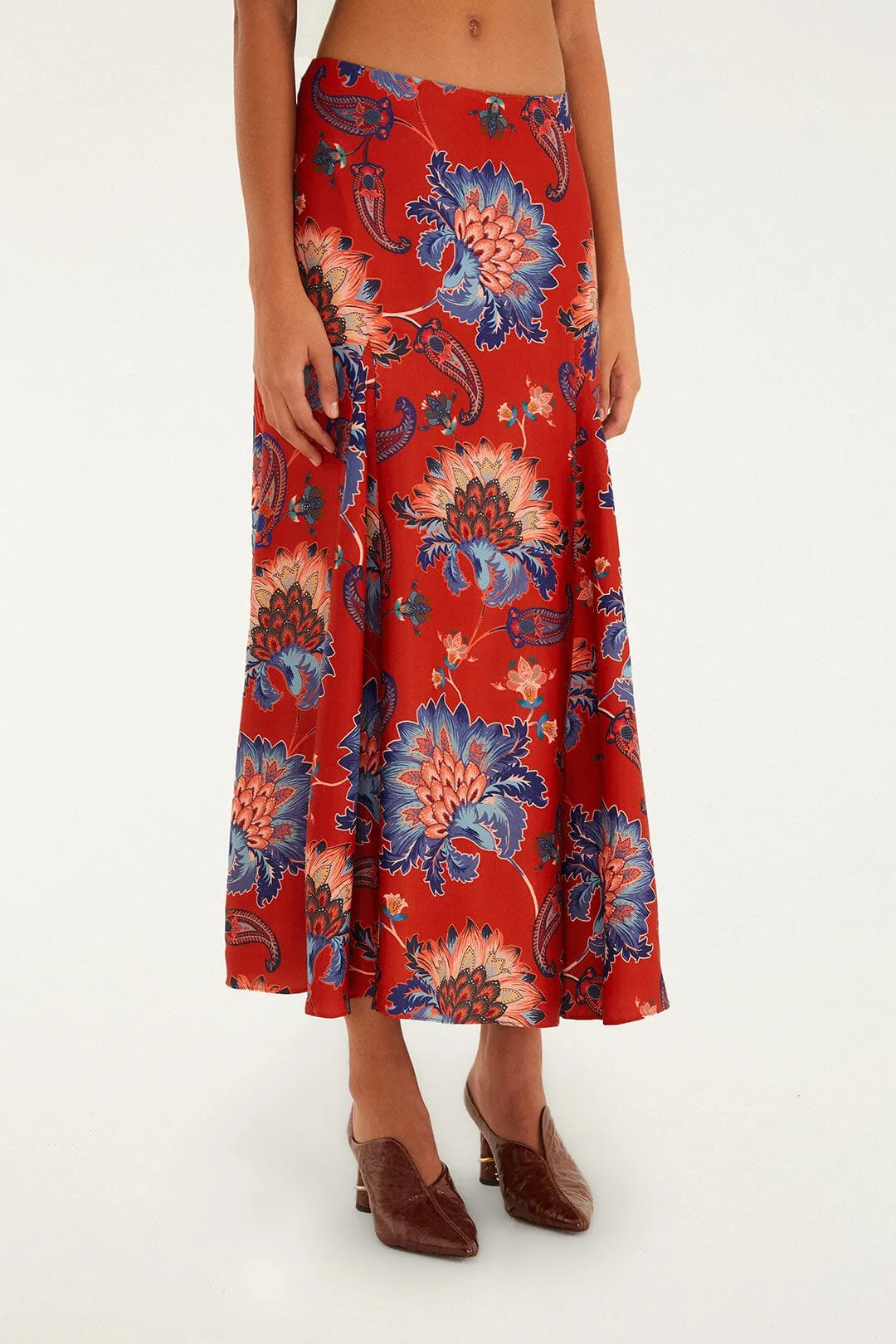 Red Luang LENZING? Maxi Skirt Urban Pulse