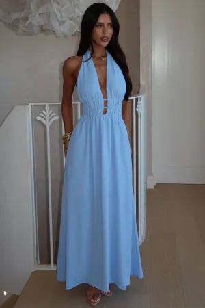 Arien Maxi Dress - Blue Star Light