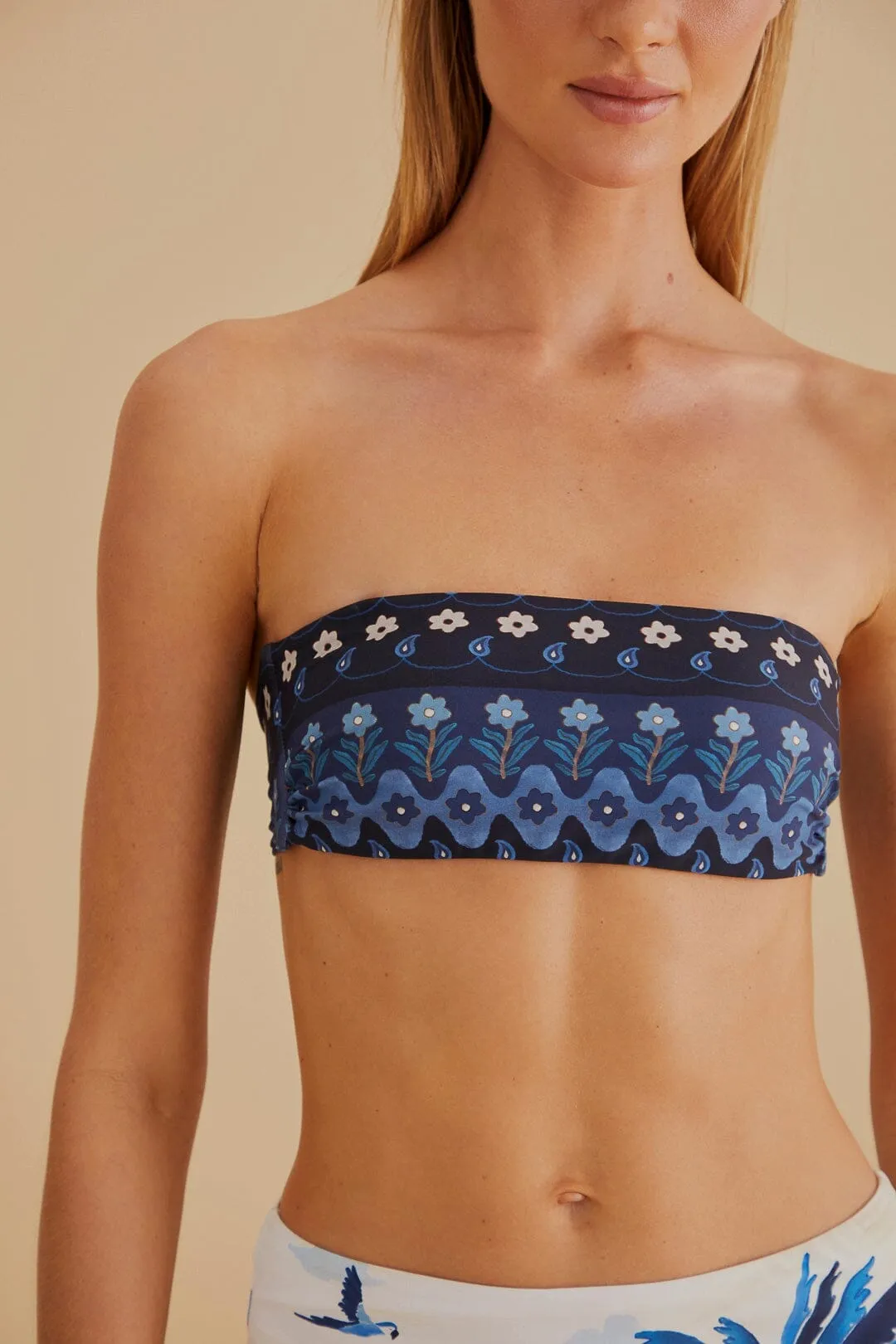 Dream Sky Bikini Top Chic Fit