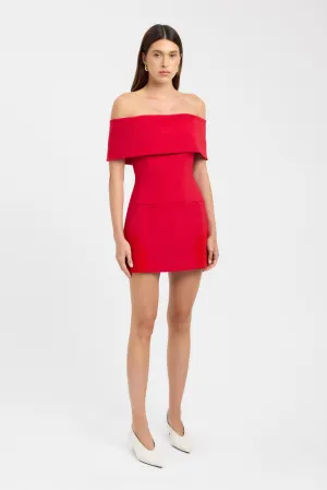 Reinforced Hem Crown Fit Alto Pocket Mini Dress