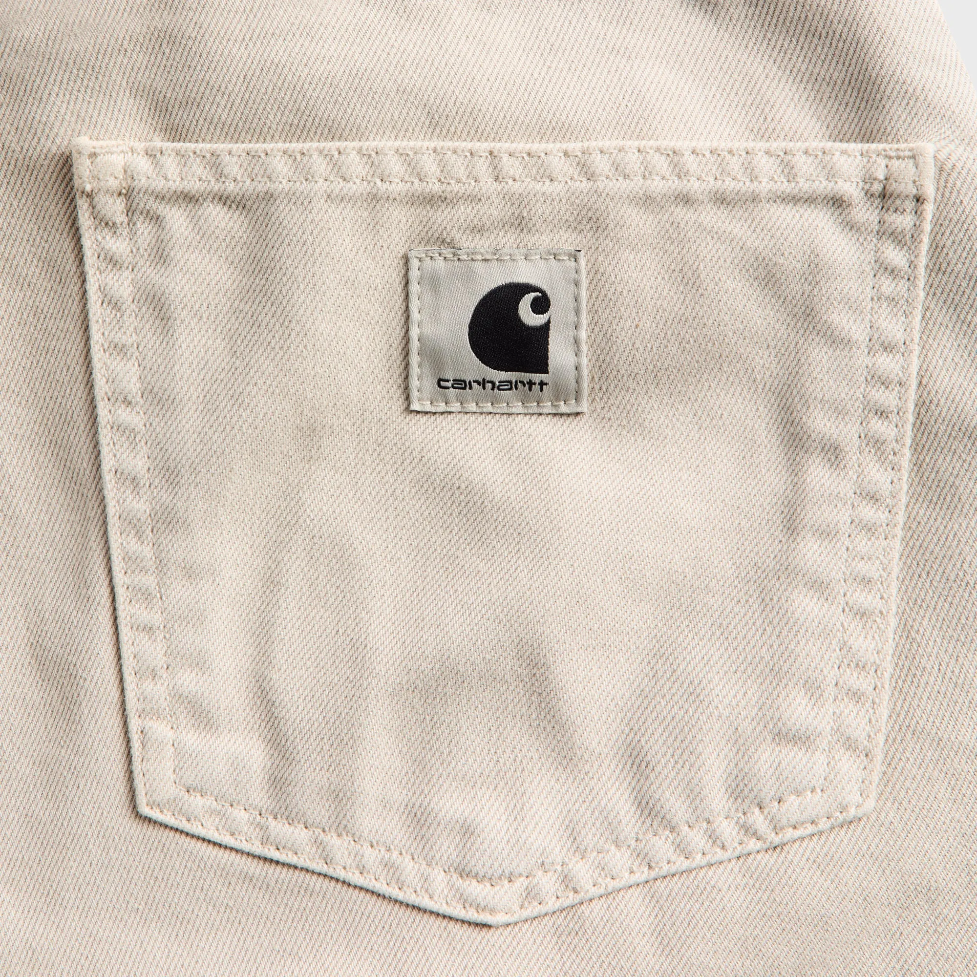All Purpose Utility Fit Carhartt WIP W Brandon Short - Fleur de Sel