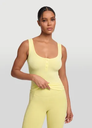 Cooling Technology Button Front Tank Top