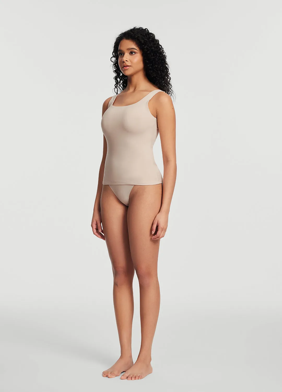 Rust - proof Square Neck Tank Top