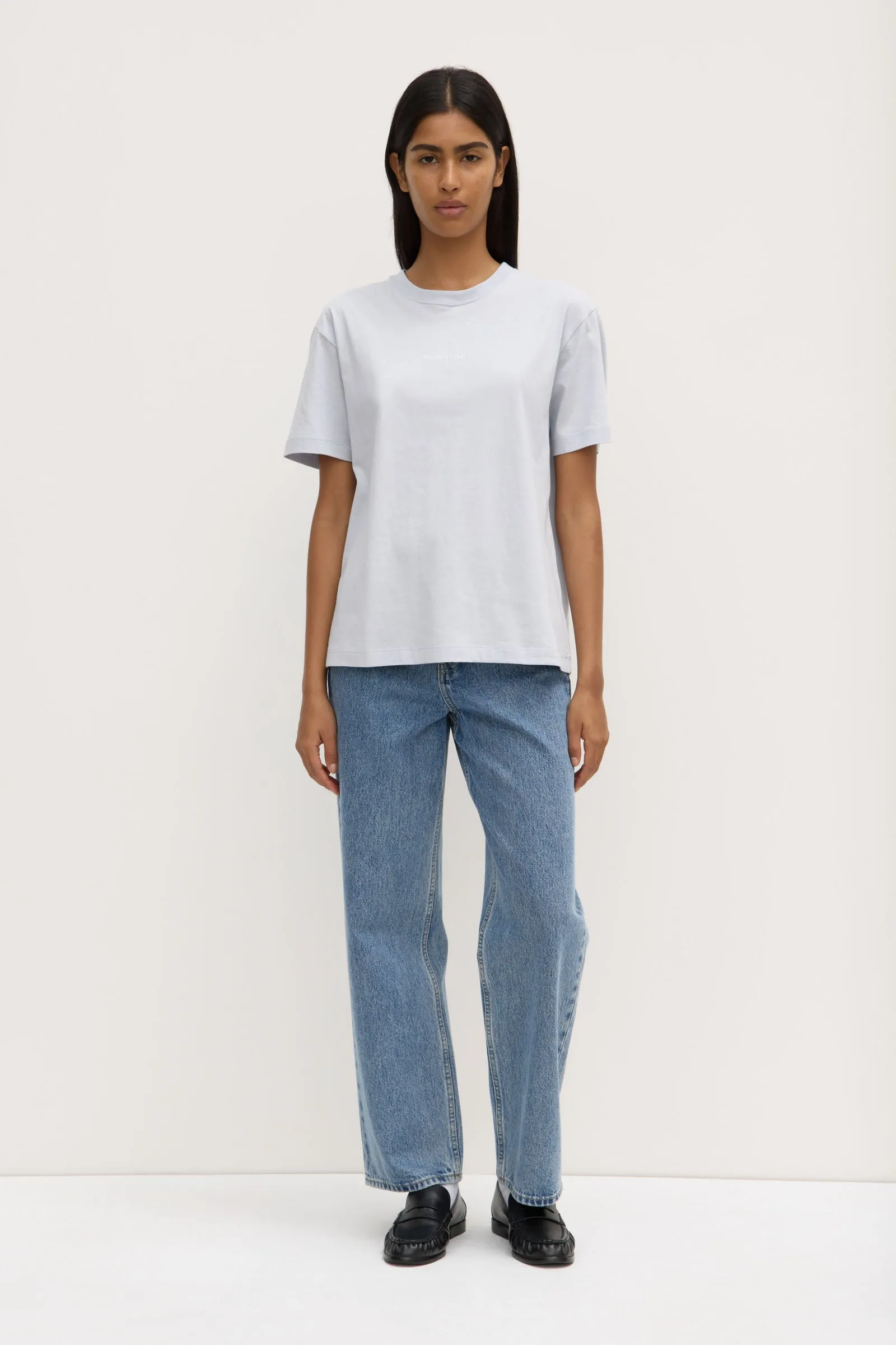 Swim Easy Clean Cut Womens Atelier Logo Tee