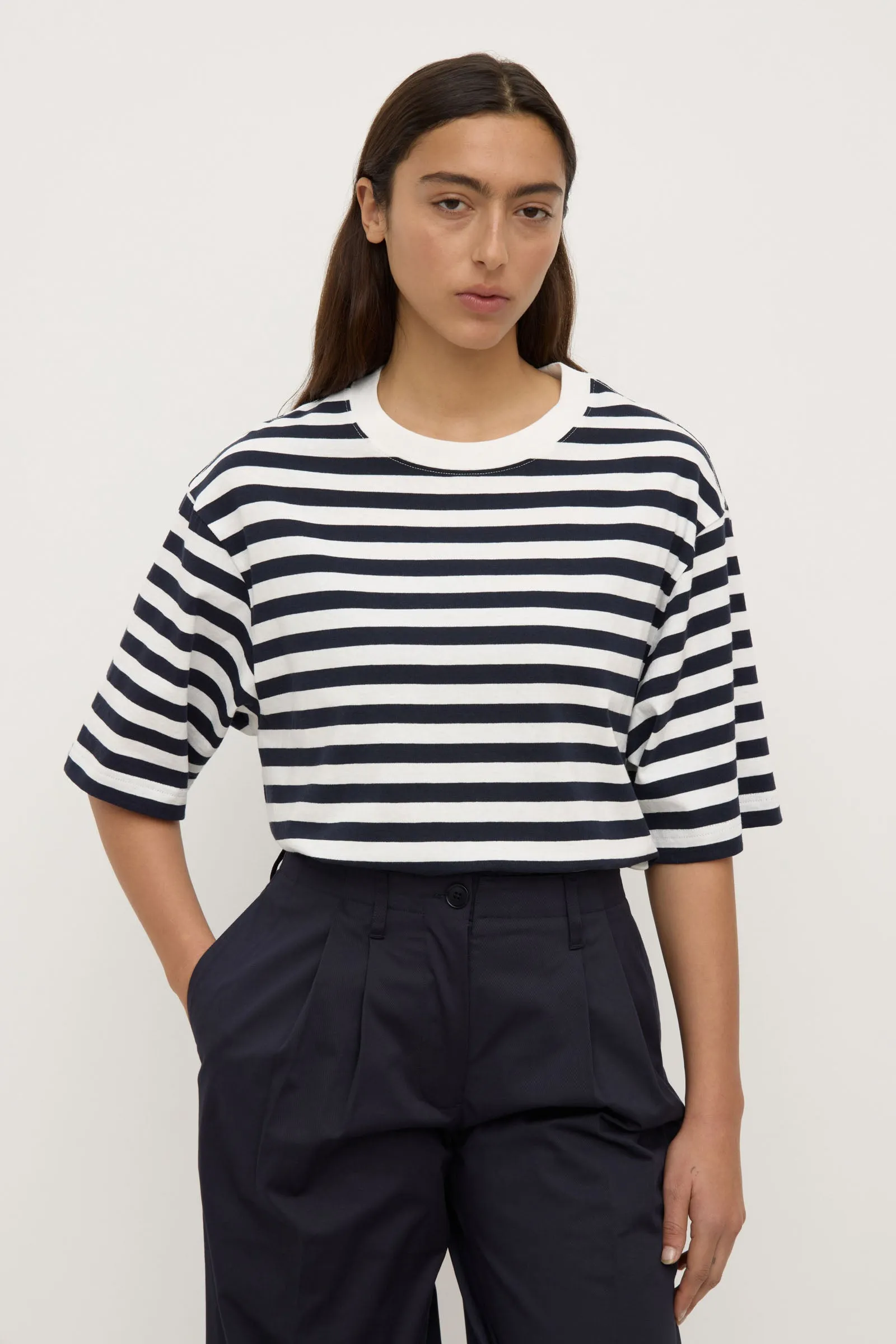Breezy Fit Monte Stripe Tee