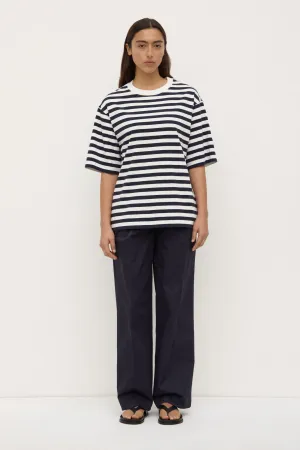 Monte Stripe Tee Romance Air SustainableTextiles