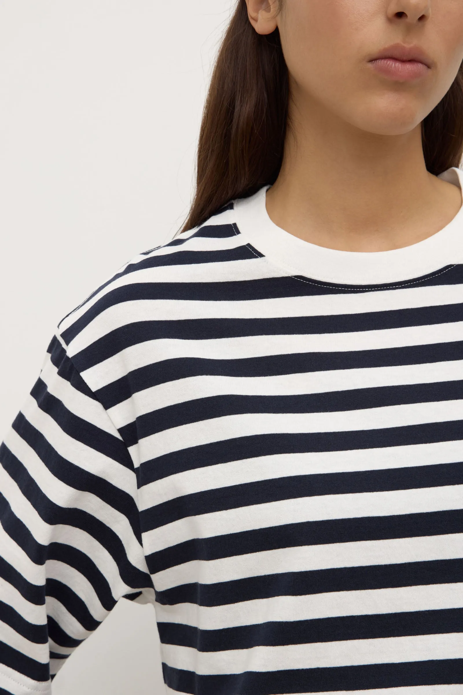 Monte Stripe Tee Sustainable production