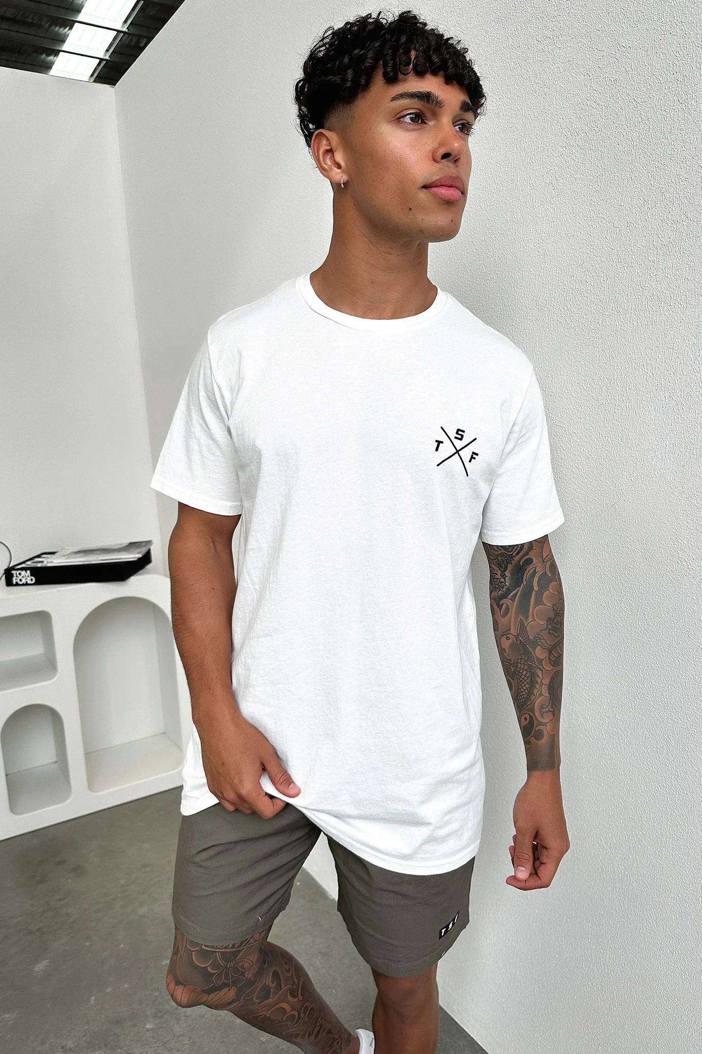 Everyday Wearable Mez Tee - White