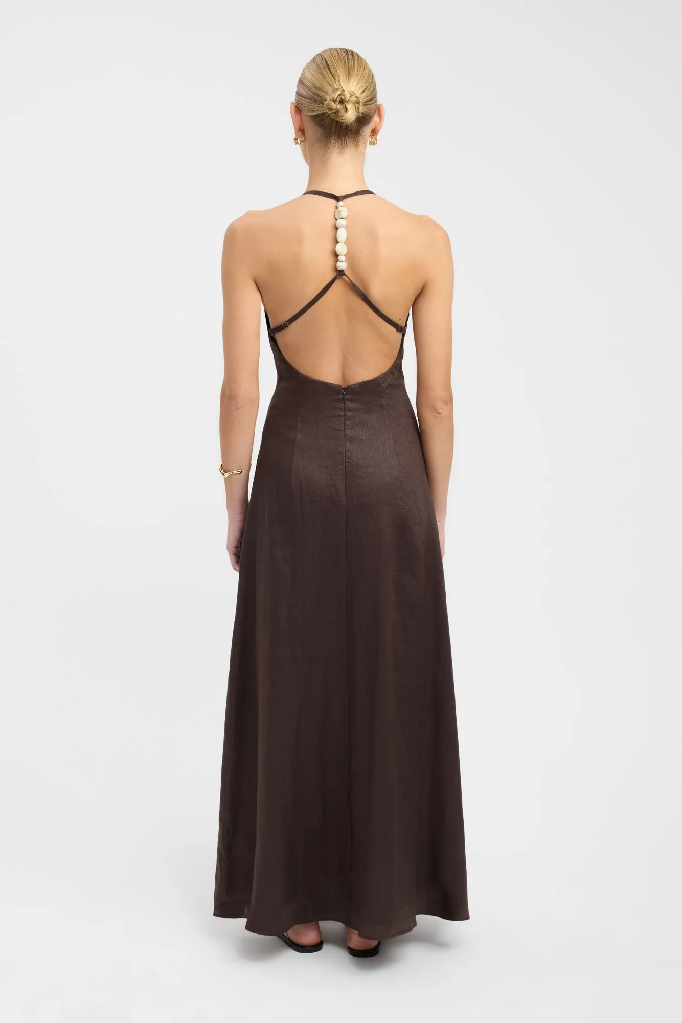 Tahiti Bead Maxi Dress Sustainable Base