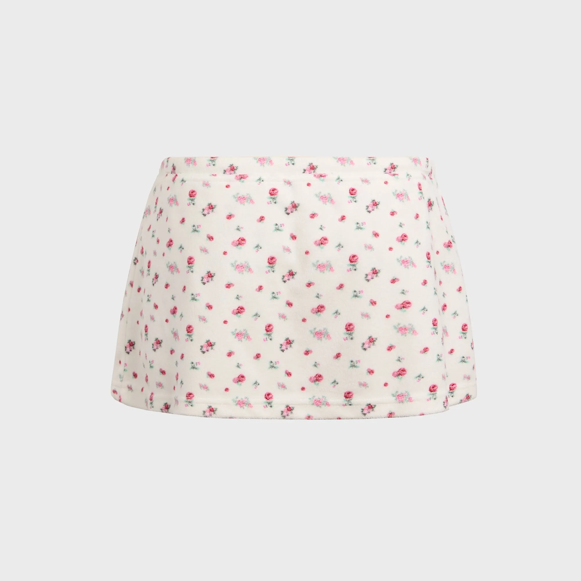 GUIZIO Dani Terry Mini Skort - Ditsy Floral Outfit Flow Sustainable Innovation