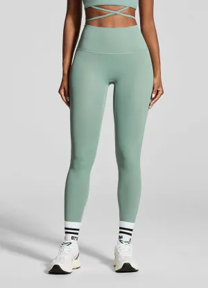 Fresh Green ? Leggings Super Flex For Kids Thermal Warm