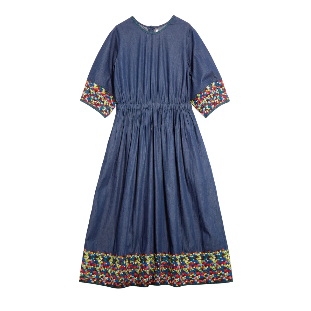 Indigo Garden Dress Lightweight Composite Mountain Cool