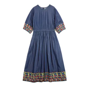 Indigo Garden Dress Lightweight Composite Mountain Cool