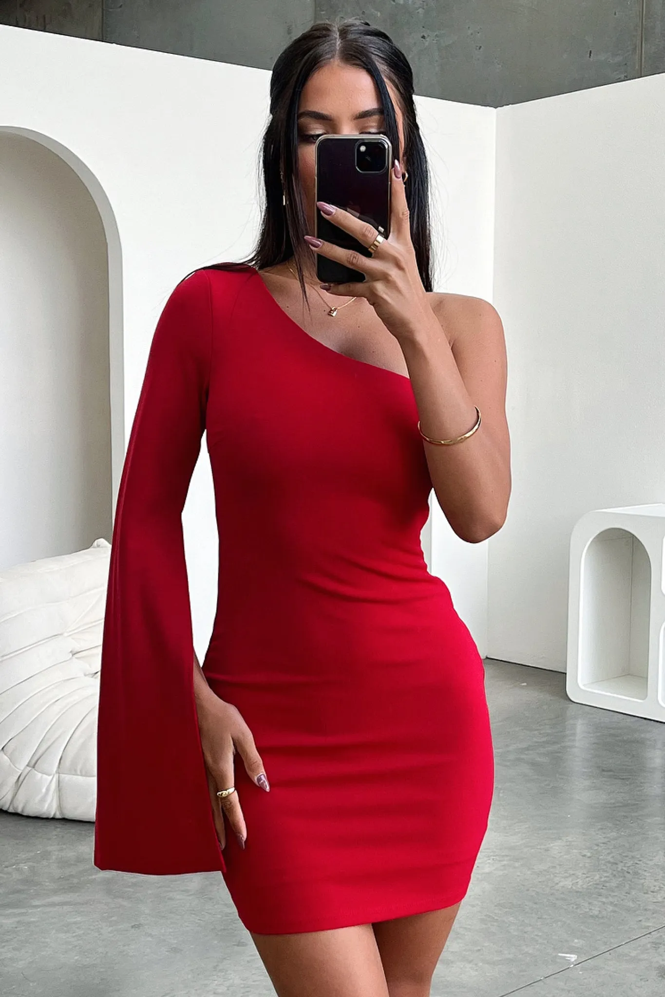 Cologne Dress - Red Stylish Wear