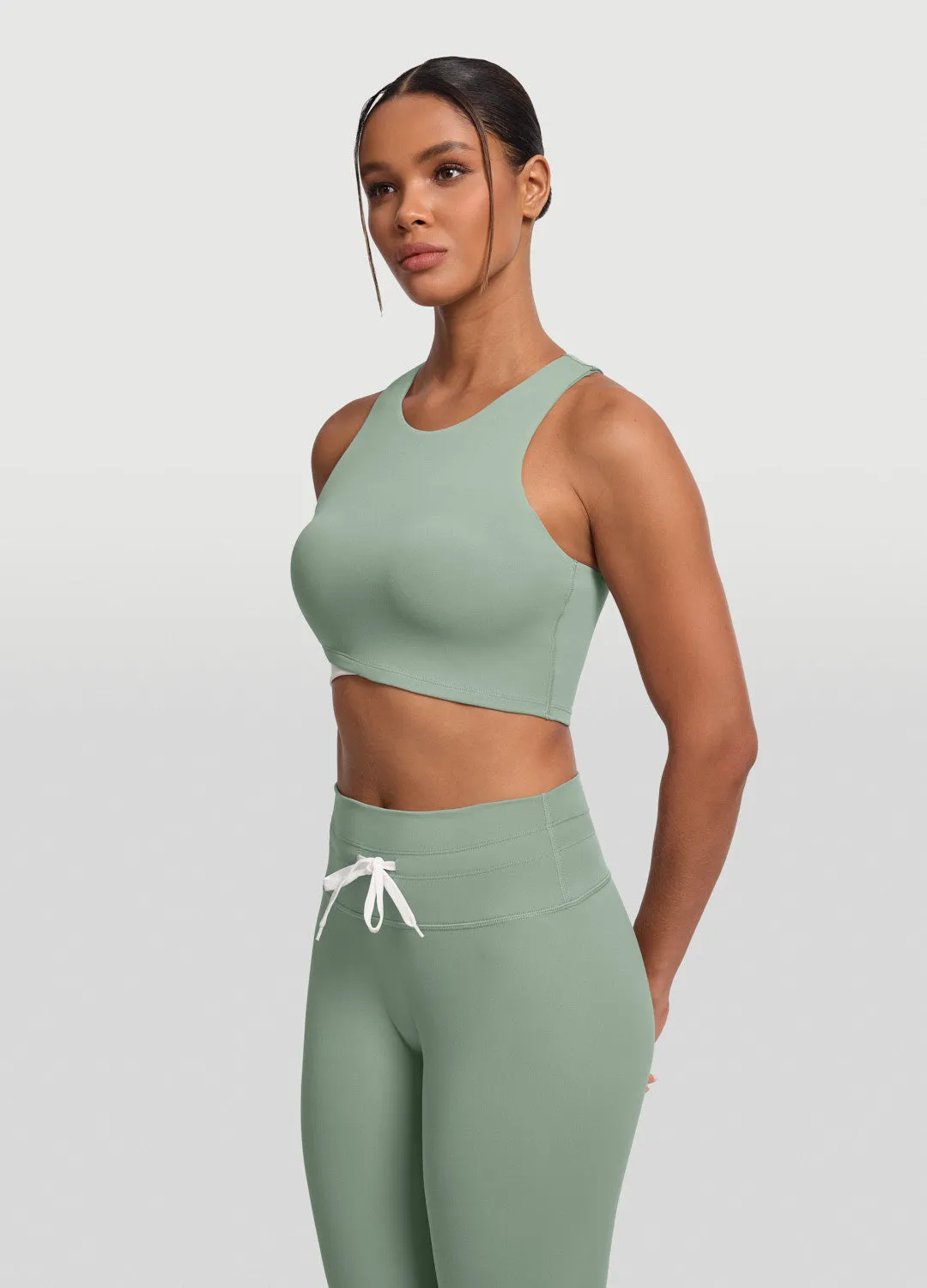Two-Tone Crop Top Odor Control Technology