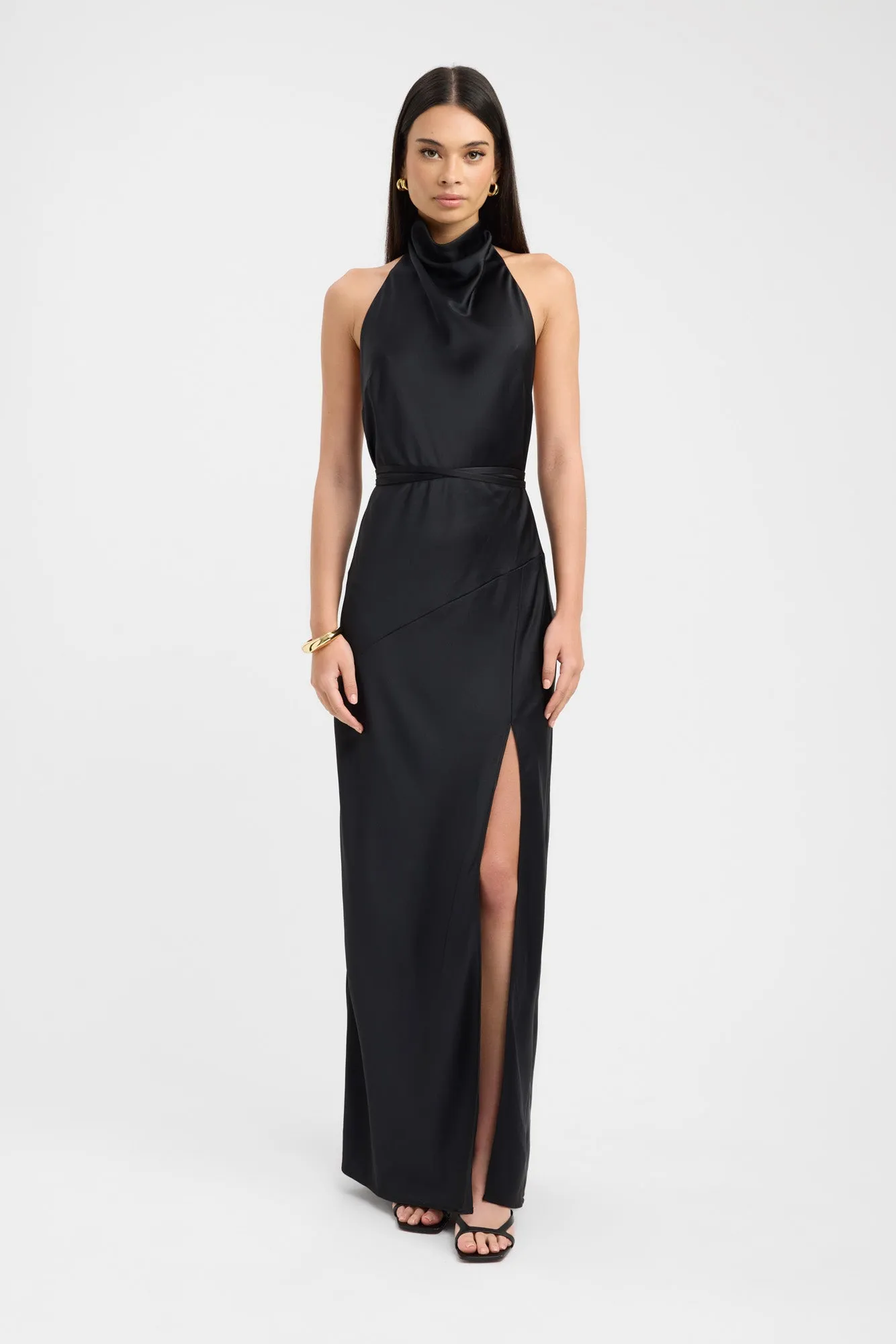 Palermo Halter Maxi Dress Sustainable production MeshVentilation