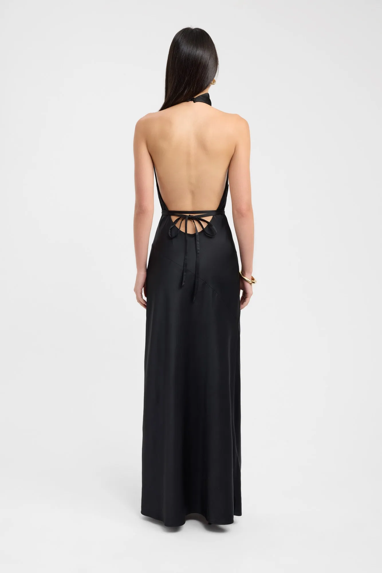 Palermo Halter Maxi Dress Street Light SoftenedEdges