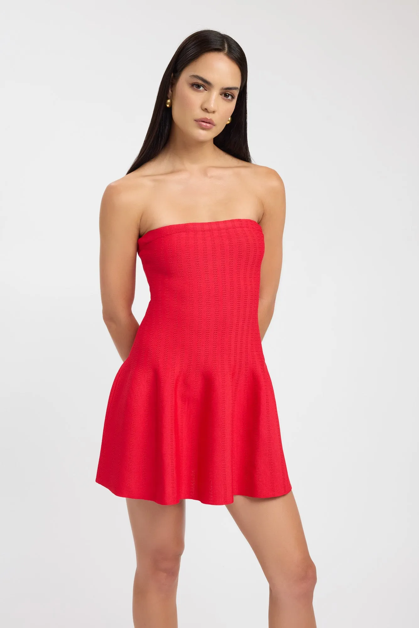 Belle Mini Dress Wool Fit