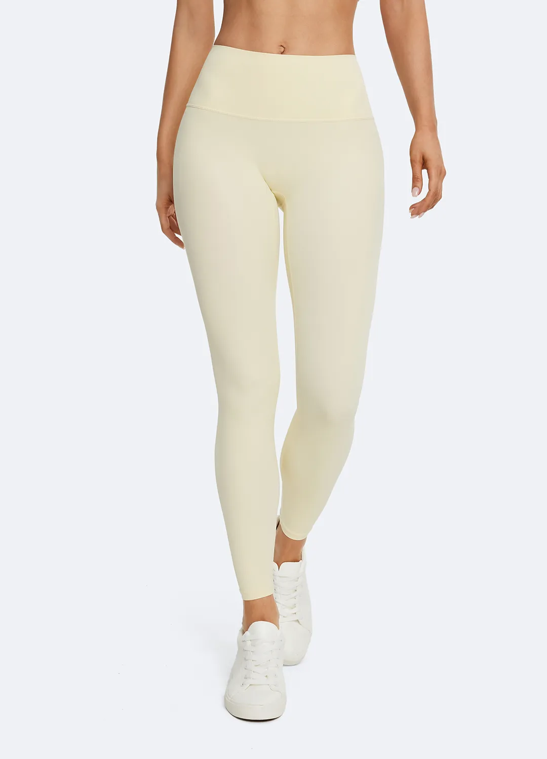 Beginner Level Quick Dry Airport Travel Beginner Level Butter Yellow ? Leggings