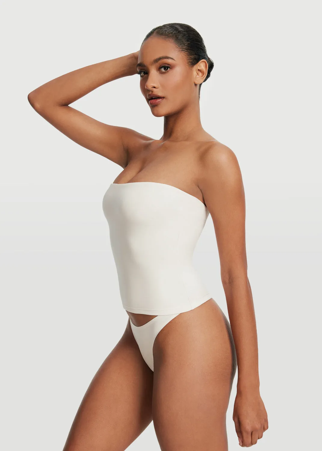 SecurePockets Soft touch finish Seamless Full-Length Tube Top