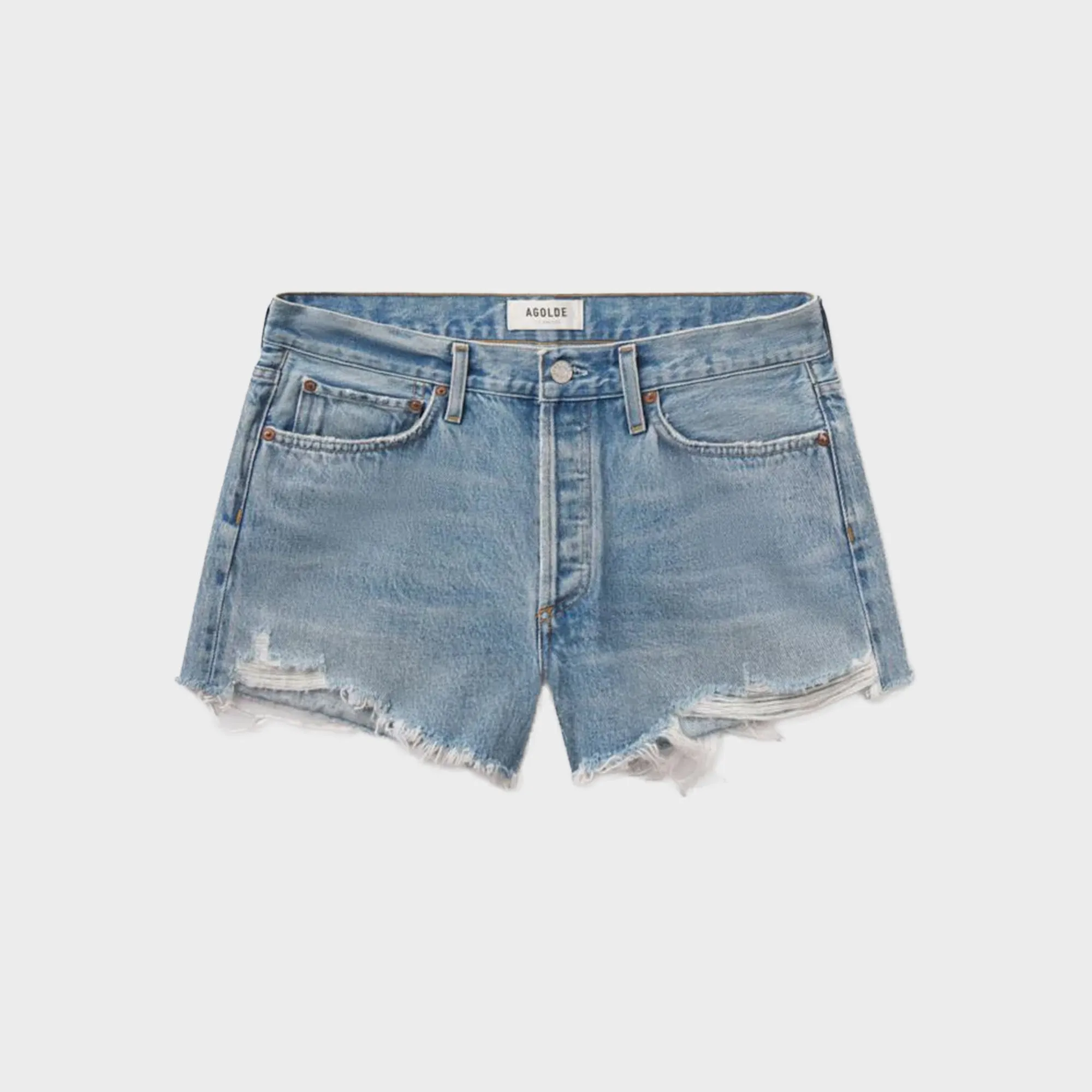 Lace trim Golf shorts Agolde Parker Short - Animate