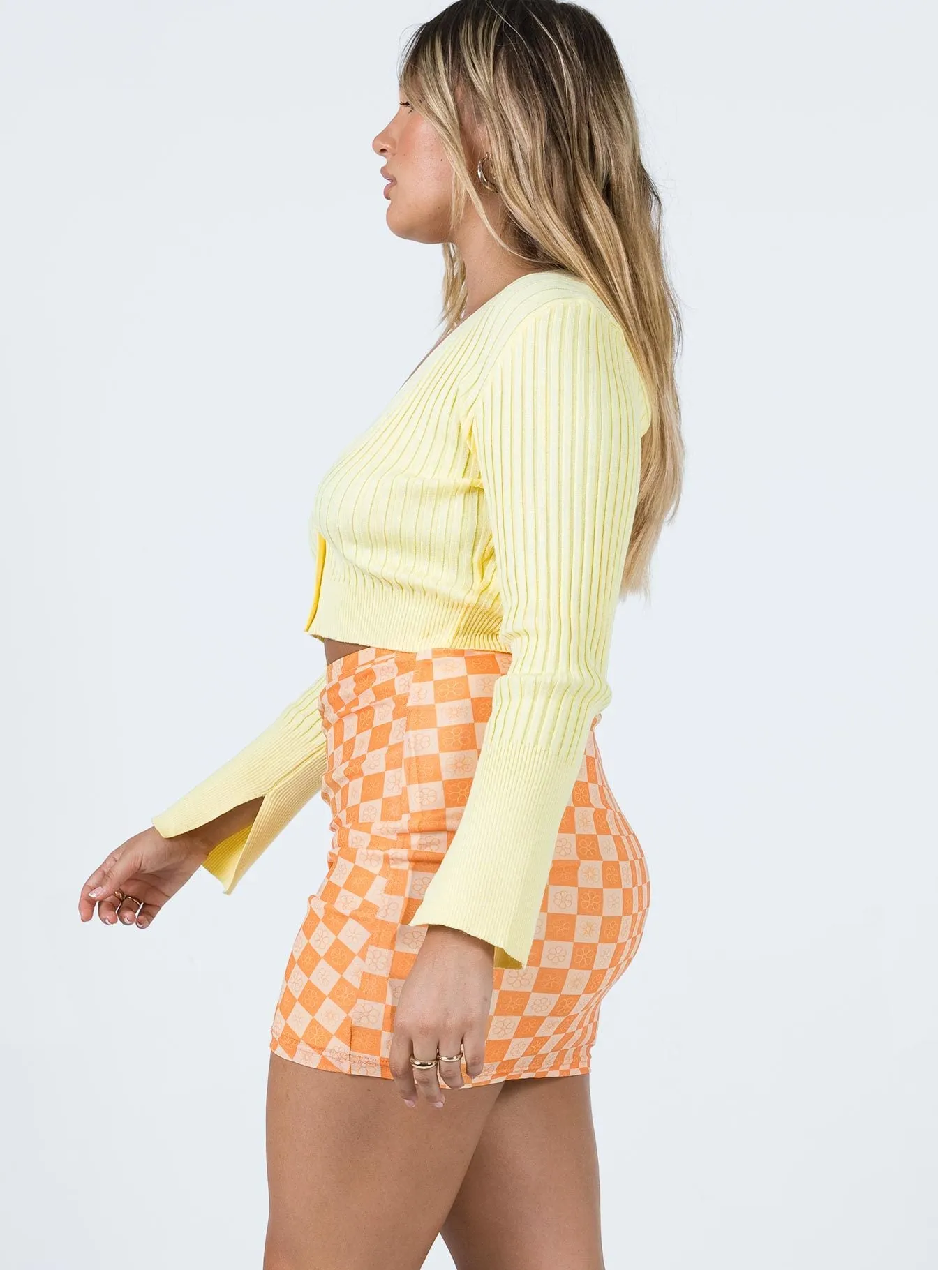 Relaxed Style Easy Style Rylan Mini Skirt Orange