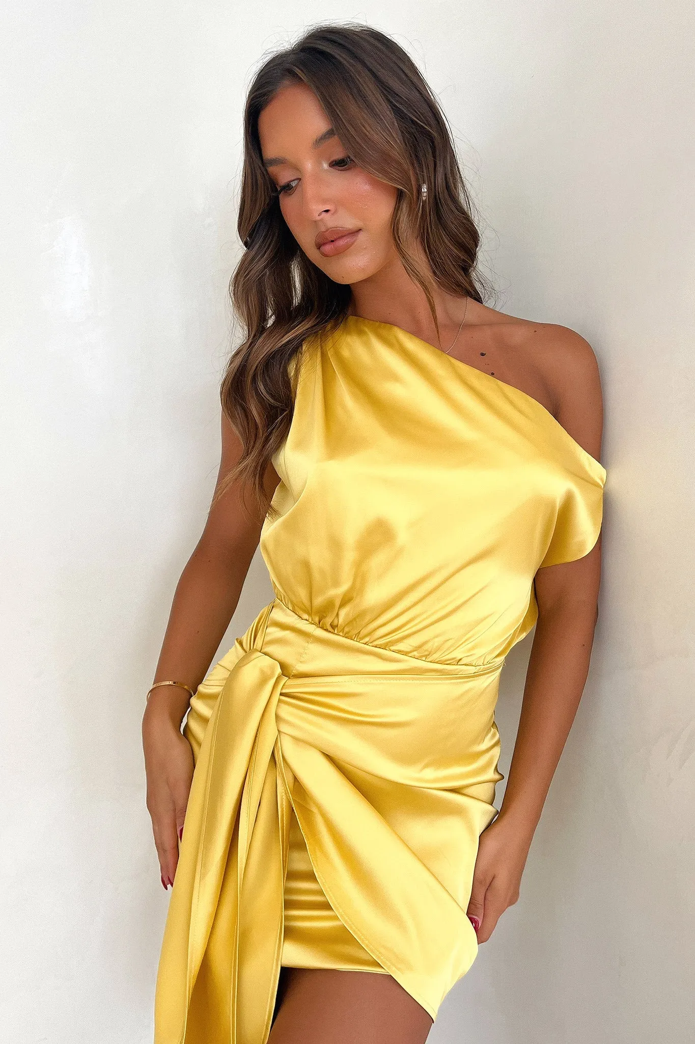 Odor Resistant Fabric Ricci Dress - Yellow
