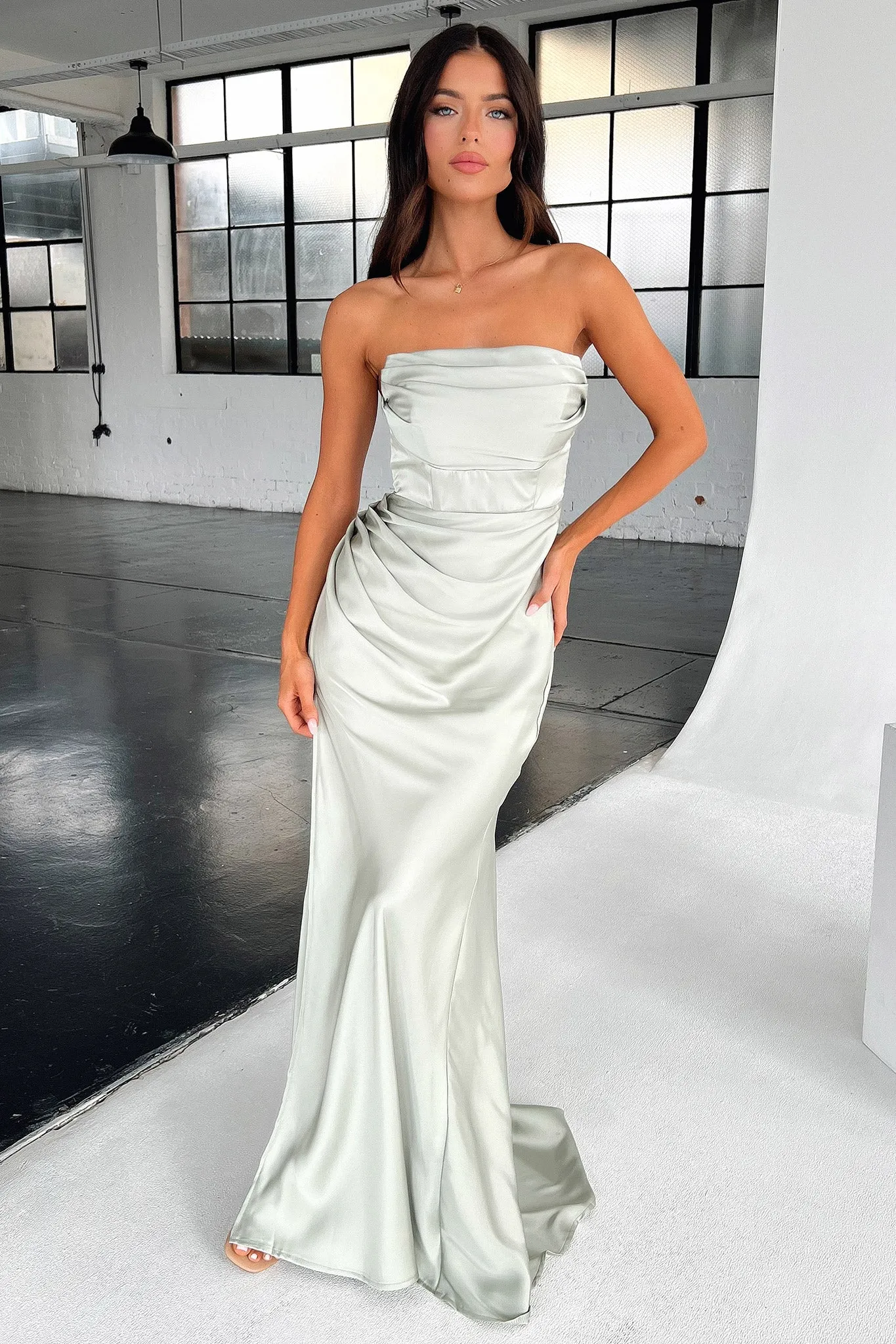 bohemian flair Lola Maxi Dress - Sage