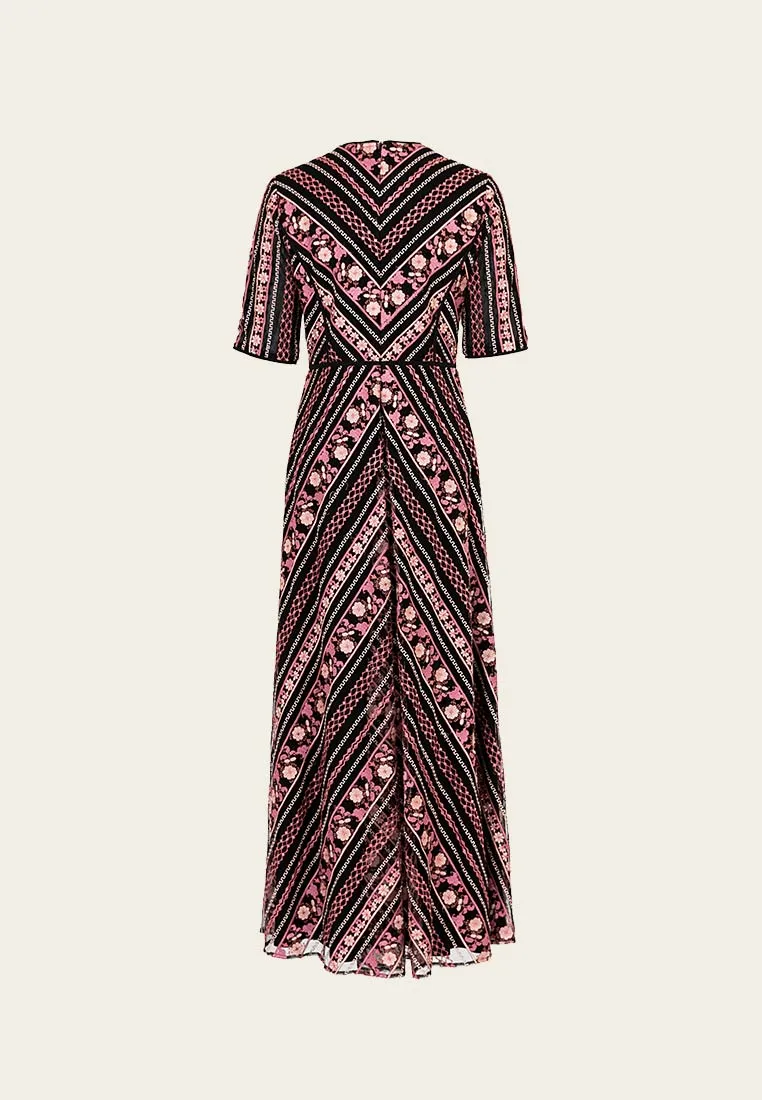 Princess Styled Tulle Maxi Dress SmoothInnerLining