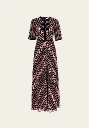Princess Styled Tulle Maxi Dress Farm Glow