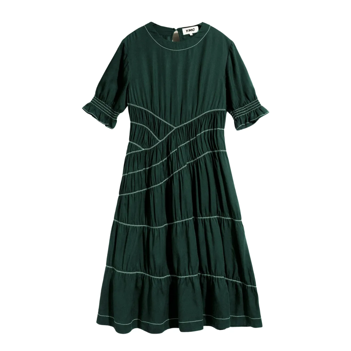 LowProfile Parisian Chic Green Jolene Dress