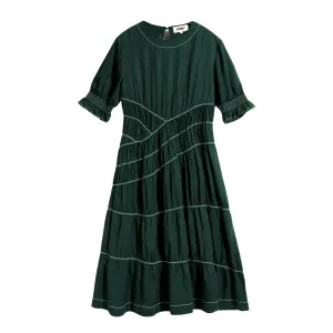 LowProfile Parisian Chic Green Jolene Dress