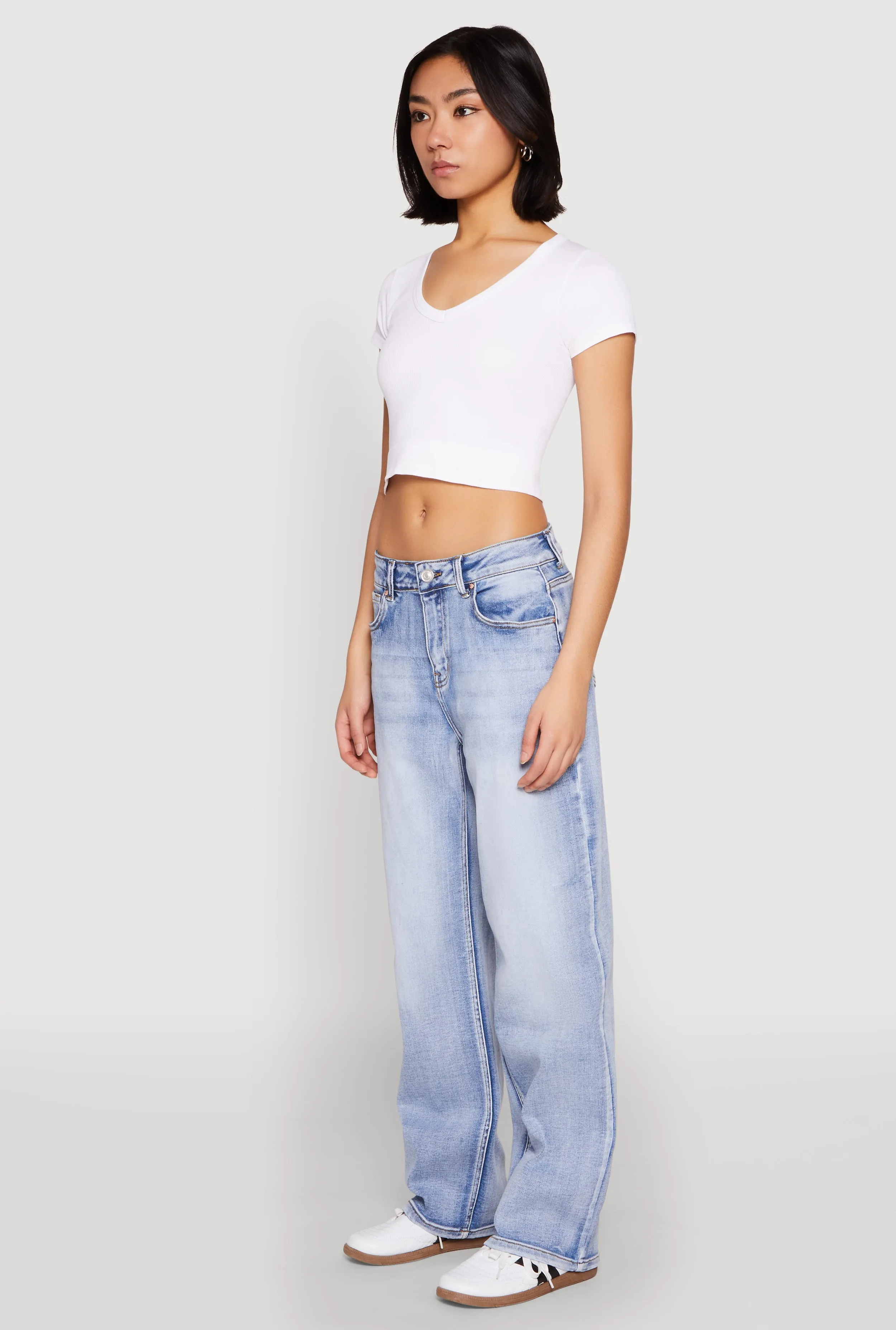 Fresh Attire Clean Outfit WAX Straight Whiskered Jeans