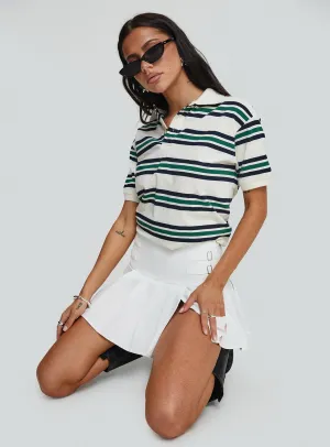Weekend Fashion Cartwright Mini Skirt White