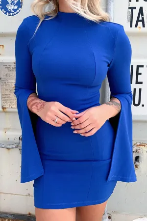 Jackson Dress - Blue Street Pop Flirty Vibe