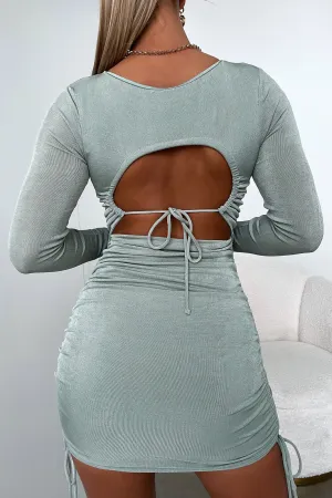 Kashvi Dress - Sage Light Fresh Pop Look