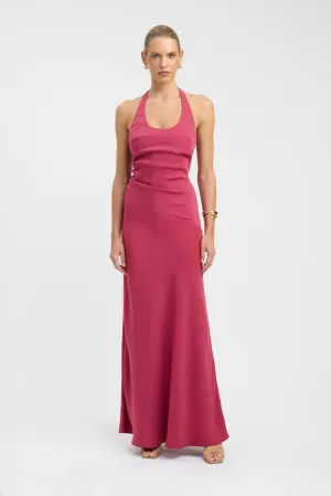 Fairy Core ThermalInsulated Maria Halter Maxi Dress