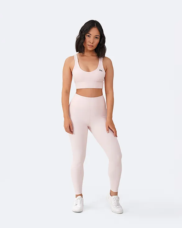 Pink Vanilla High-Waisted Leggings Stretch Power
