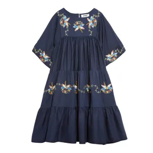 Street Edge Neo Mode Navy Petite Paloma Dress