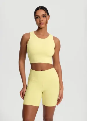 High Neck Cropped Tank Top export