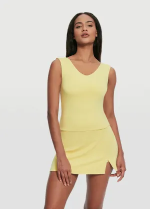 Open Back V-Neck Top disaster relief